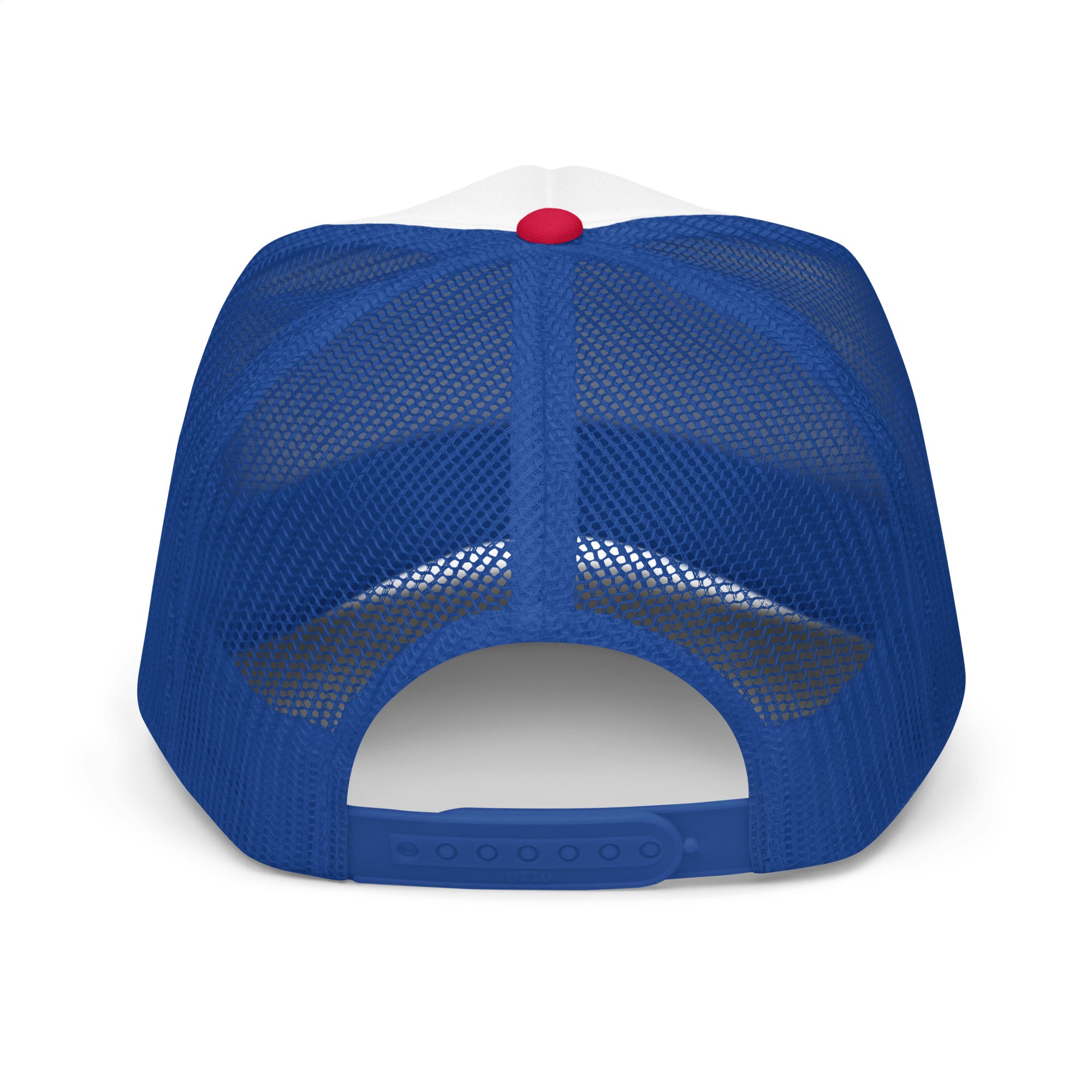 The Suburbs are for Suckers Dad Trucker Hat, Blue | themomemans.com