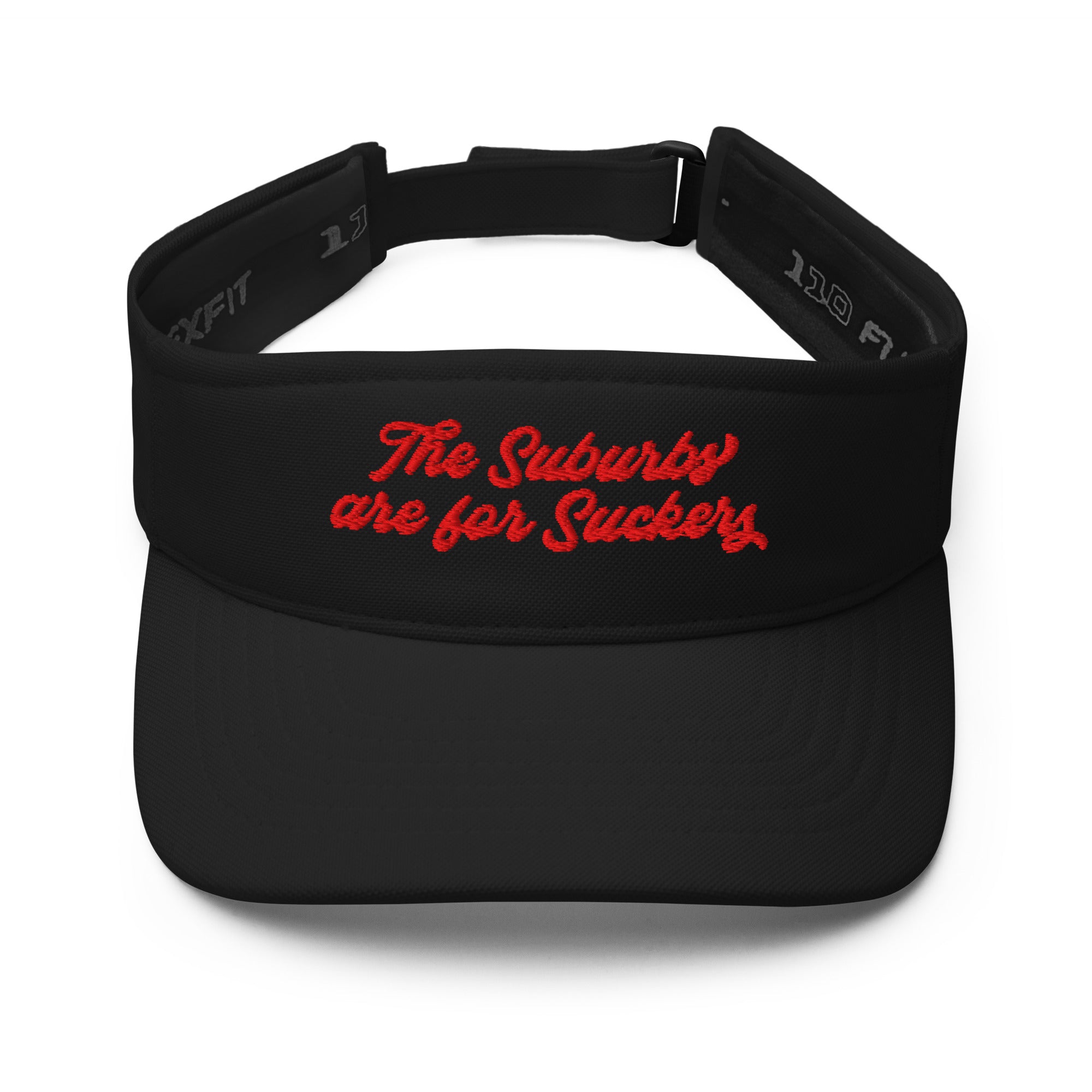 The Suburbs are for Suckers Visor, black | themomemans.com