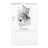 2025 Calendar January | themomemans.com by Monica Escobar Allen