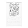 2025 Calendar June | themomemans.com by Monica Escobar Allen