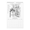 2025 Calendar August | themomemans.com by Monica Escobar Allen