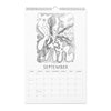 2025 Calendar Sept | themomemans.com by Monica Escobar Allen