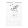 2025 Calendar October | themomemans.com by Monica Escobar Allen