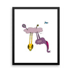 The MoMeMans® The Cloud Birds Print by Monica Escobar Allen