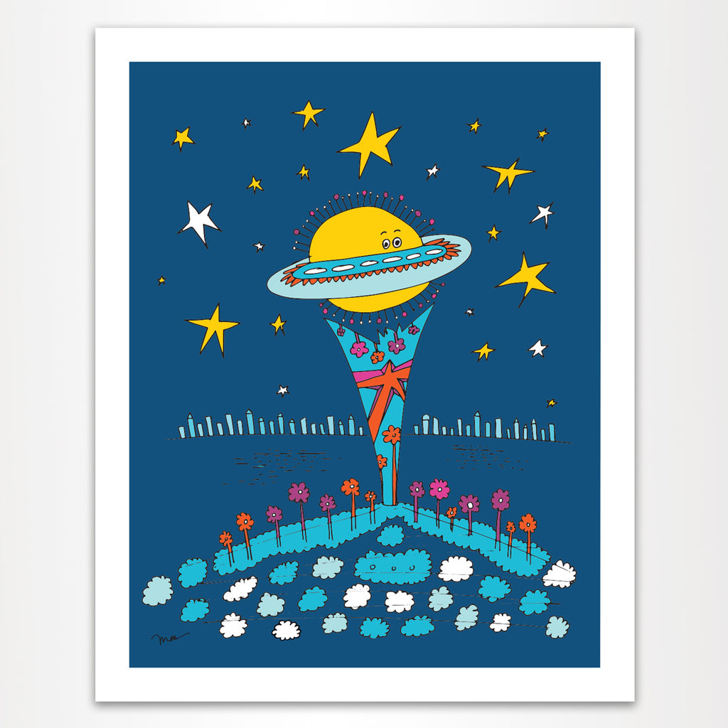 The MoMeMans® Iskra Print by Monica Escobar Allen