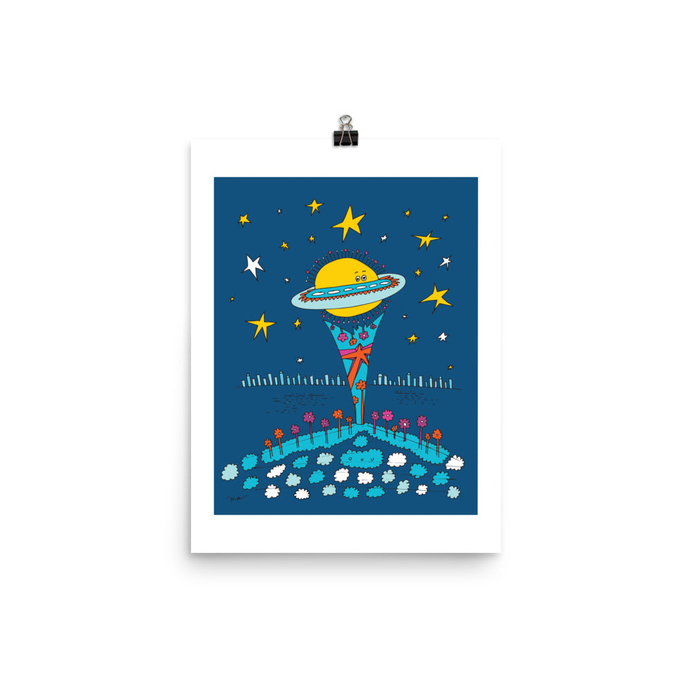 The MoMeMans® Iskra Print by Monica Escobar Allen