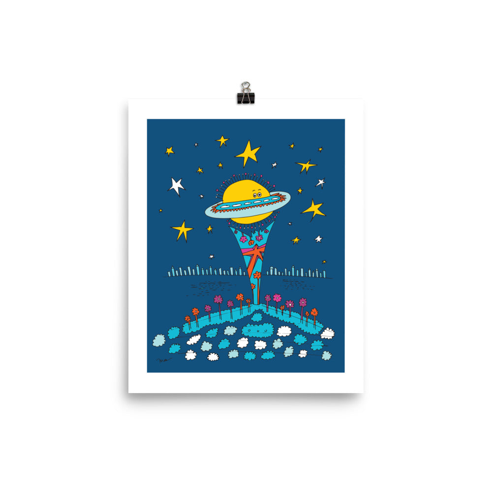 The MoMeMans® Iskra Print by Monica Escobar Allen