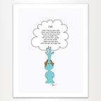 The MoMeMans® Five Print by Monica Escobar Allen