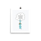 The MoMeMans® Five Print by Monica Escobar Allen