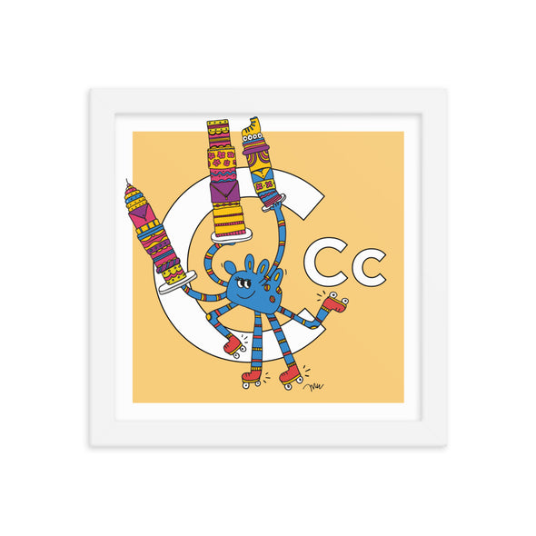 The Letter C Print