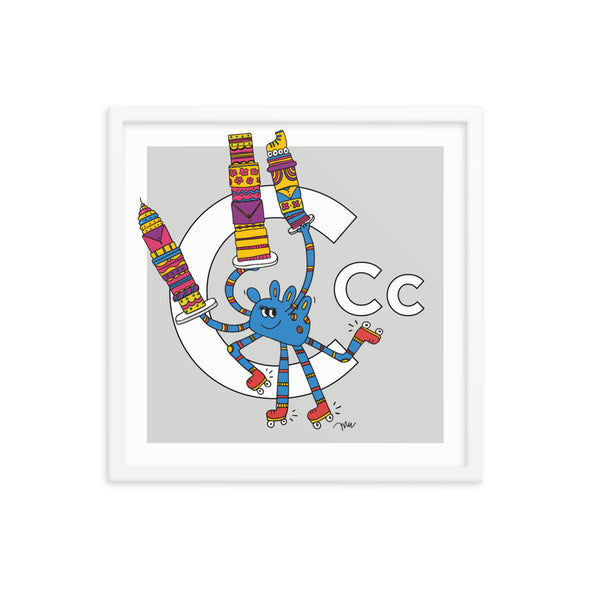 The Letter C Print