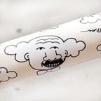 The MoMeMans™ Hubert Gift Wrap by Monica Escobar Allen