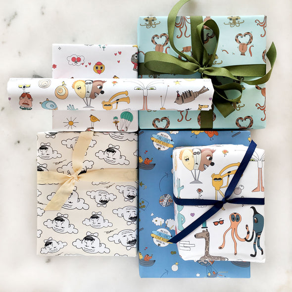 The MoMeMans™ Gift Wrap Variety Pack by Monica Escobar Allen