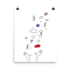 Throwing Rainbows Print