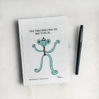 The MoMeMans® Hug-Worthy Journal by Monica Escobar Allen