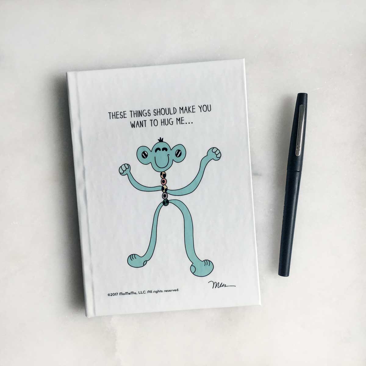 The MoMeMans® Hug-Worthy Journal by Monica Escobar Allen