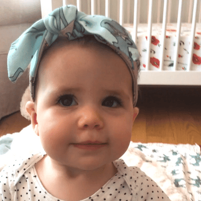 The MoMeMans™ Baby Headband by Monica Escobar Allen