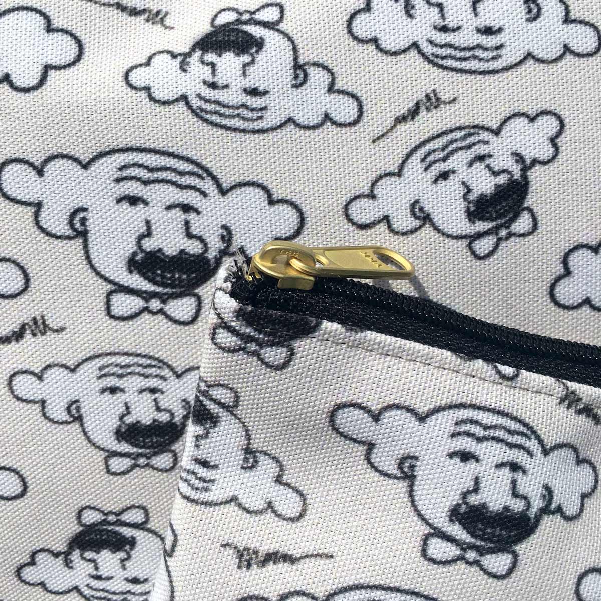 Hubert Zipper Pouch from The MoMeMans™ by Monica Escobar Allen