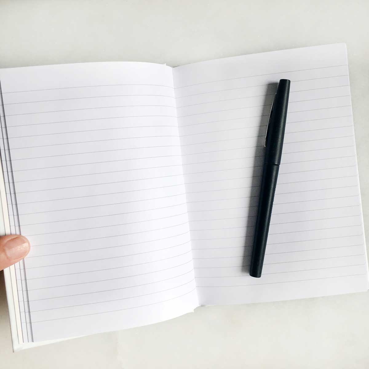 The Struggle is Real Journal. The MoMeMans® by Monica Escobar Allen.