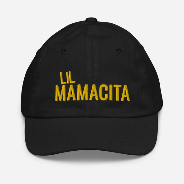 Lil Mamacite Kids Cap. The MoMeMans® by Monica Escobar Allen.