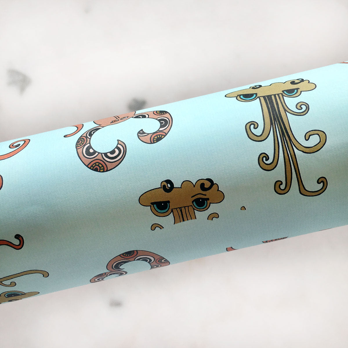 The MoMeMans™ Quinn + Quinlan Gift Wrap by Monica Escobar Allen