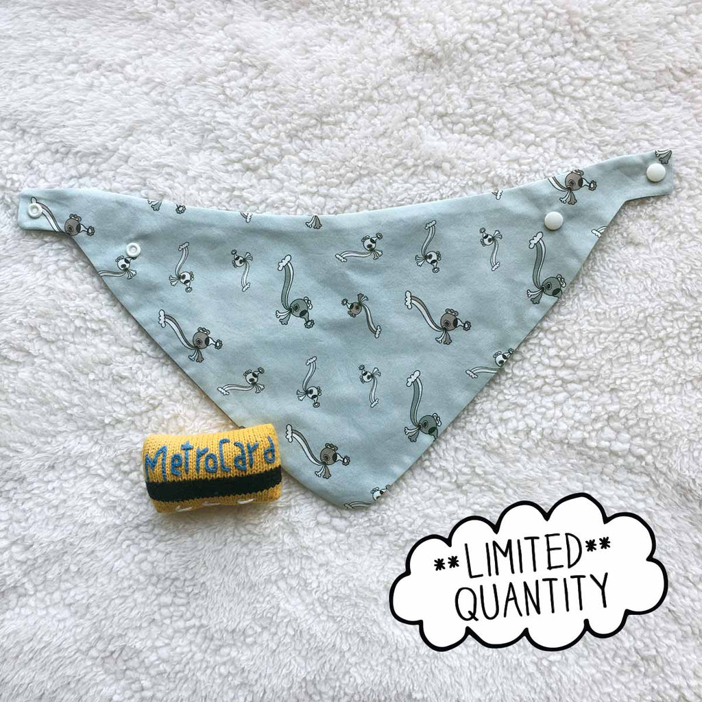Rebecca Toddler Bandana. The MoMeMans™ by Monica Escobar Allen.
