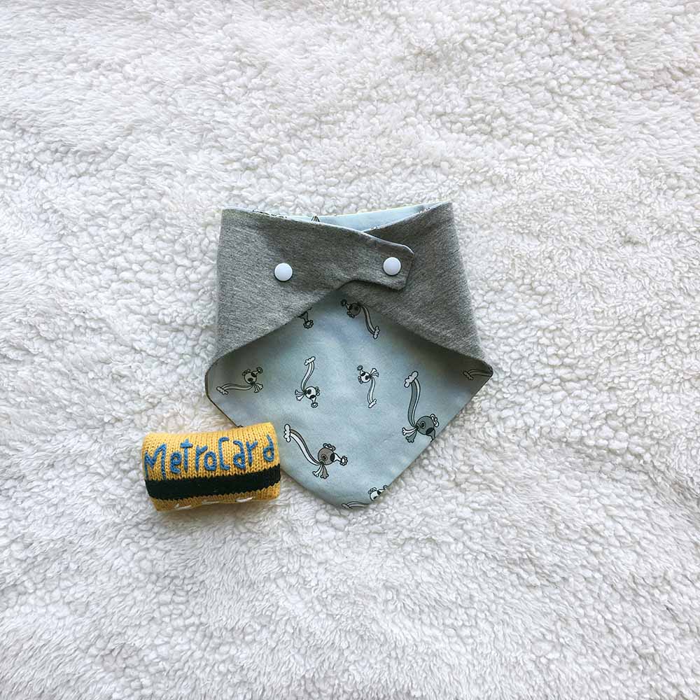 Rebecca Toddler Bandana. The MoMeMans™ by Monica Escobar Allen.