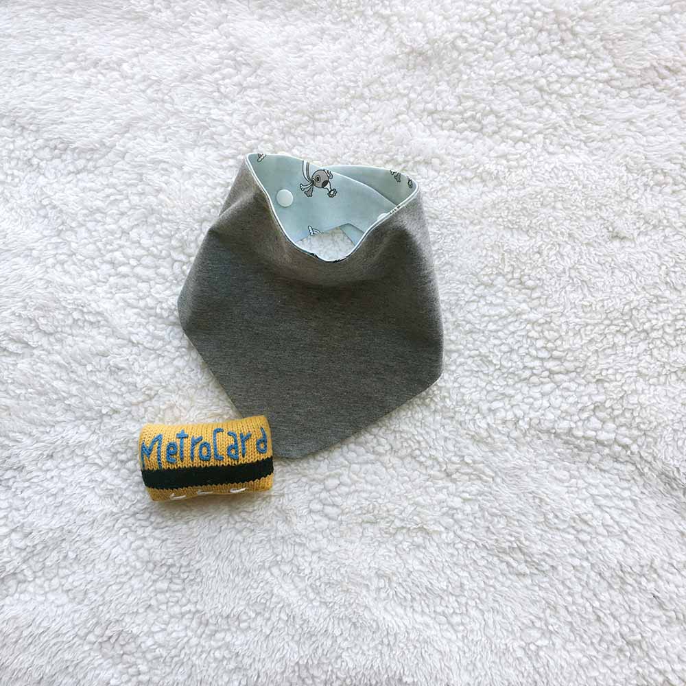 Rebecca Toddler Bandana. The MoMeMans™ by Monica Escobar Allen.