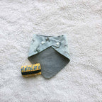 Rebecca Toddler Bandana. The MoMeMans™ by Monica Escobar Allen.