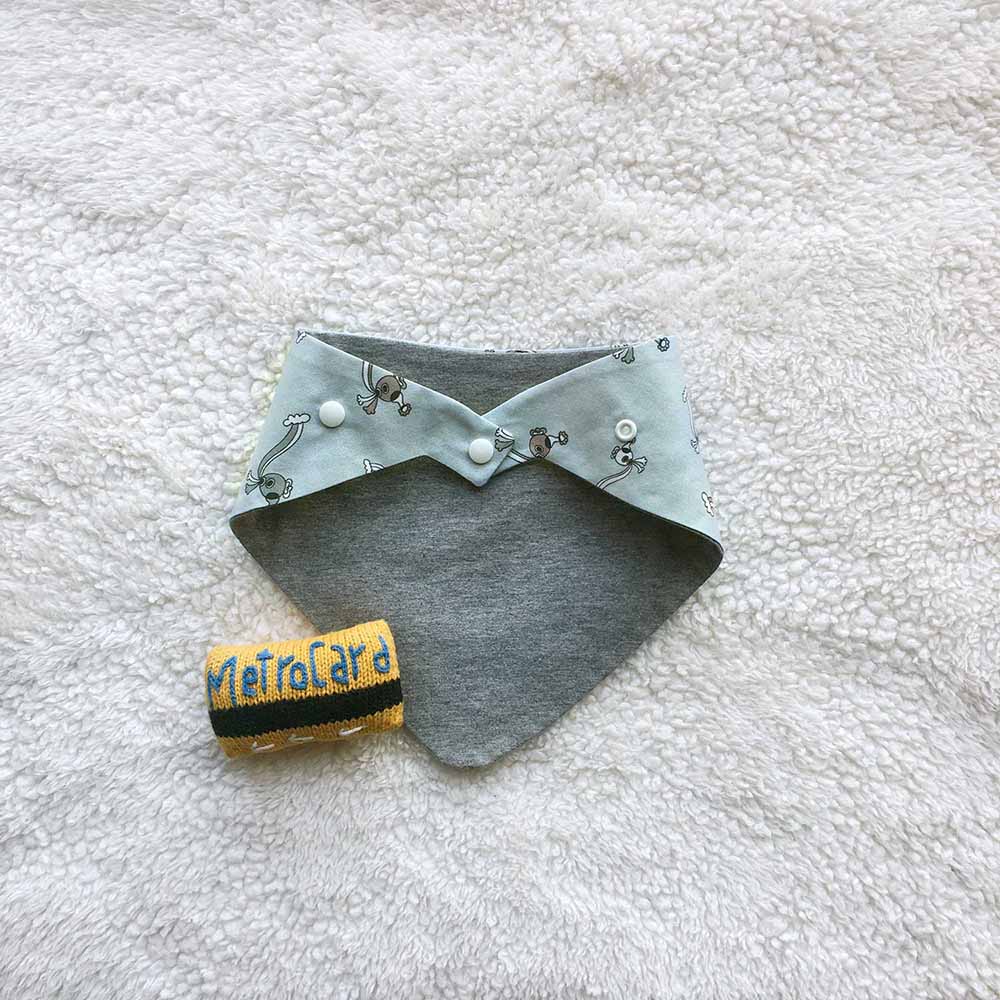 Rebecca Toddler Bandana. The MoMeMans™ by Monica Escobar Allen.