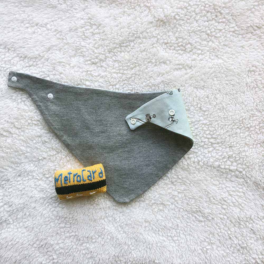 Rebecca Toddler Bandana. The MoMeMans™ by Monica Escobar Allen.
