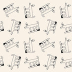 Sherman Pattern. Unisex Styles for Hipster Babies. The MoMeMans by Monica Escobar Allen. Brooklyn, NY