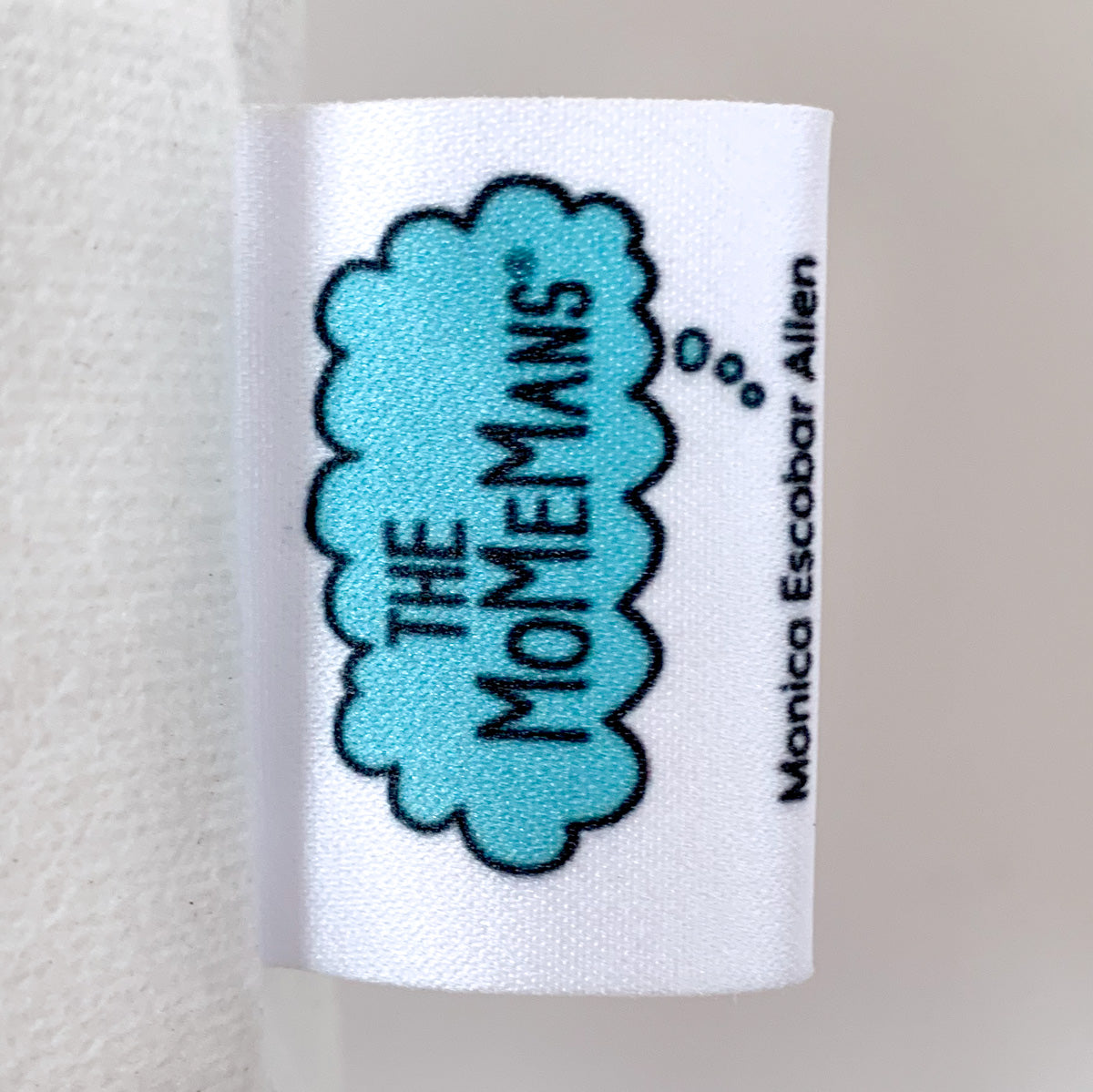The MoMeMans® Signature Velveteen Pillow Case by Monica Escobar Allen