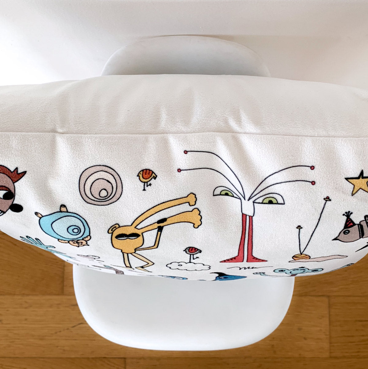 The MoMeMans® Signature Velveteen Pillow Case by Monica Escobar Allen