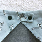 Rebecca Toddler Bandana. The MoMeMans™ by Monica Escobar Allen.