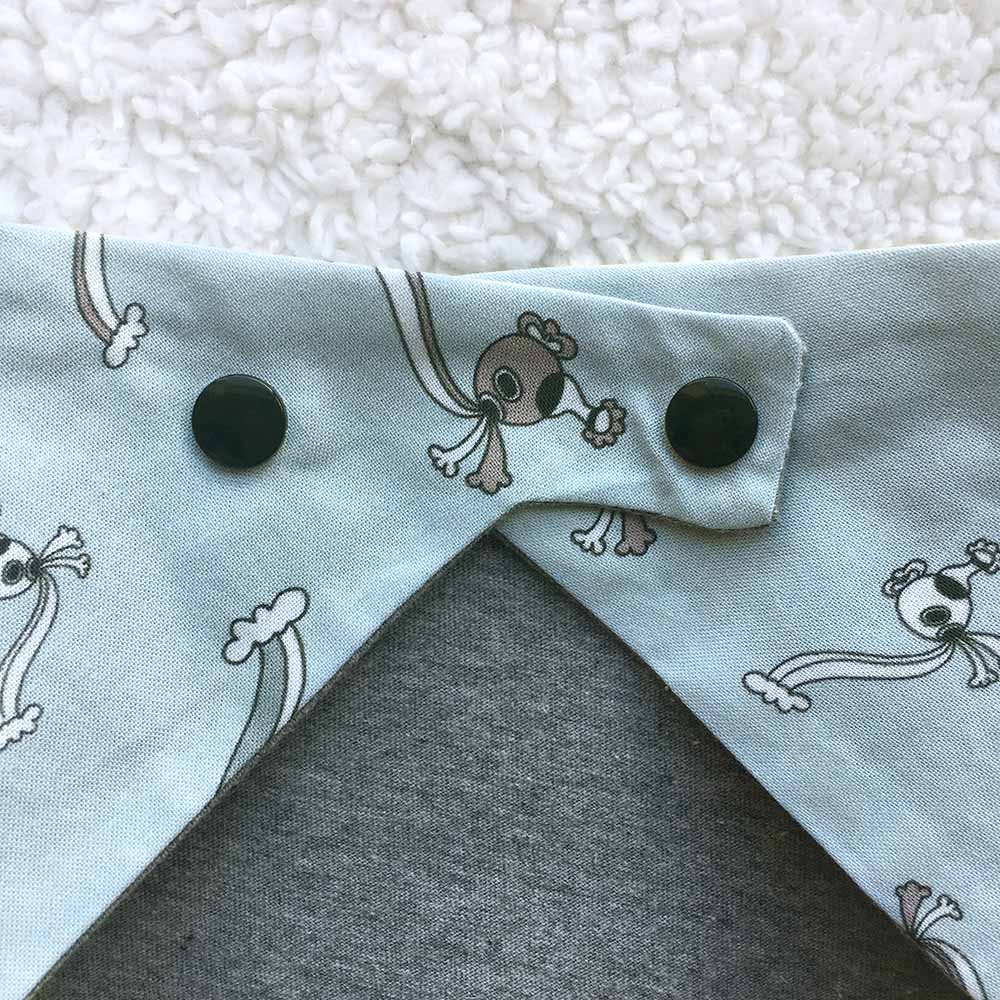 Rebecca Toddler Bandana. The MoMeMans™ by Monica Escobar Allen.