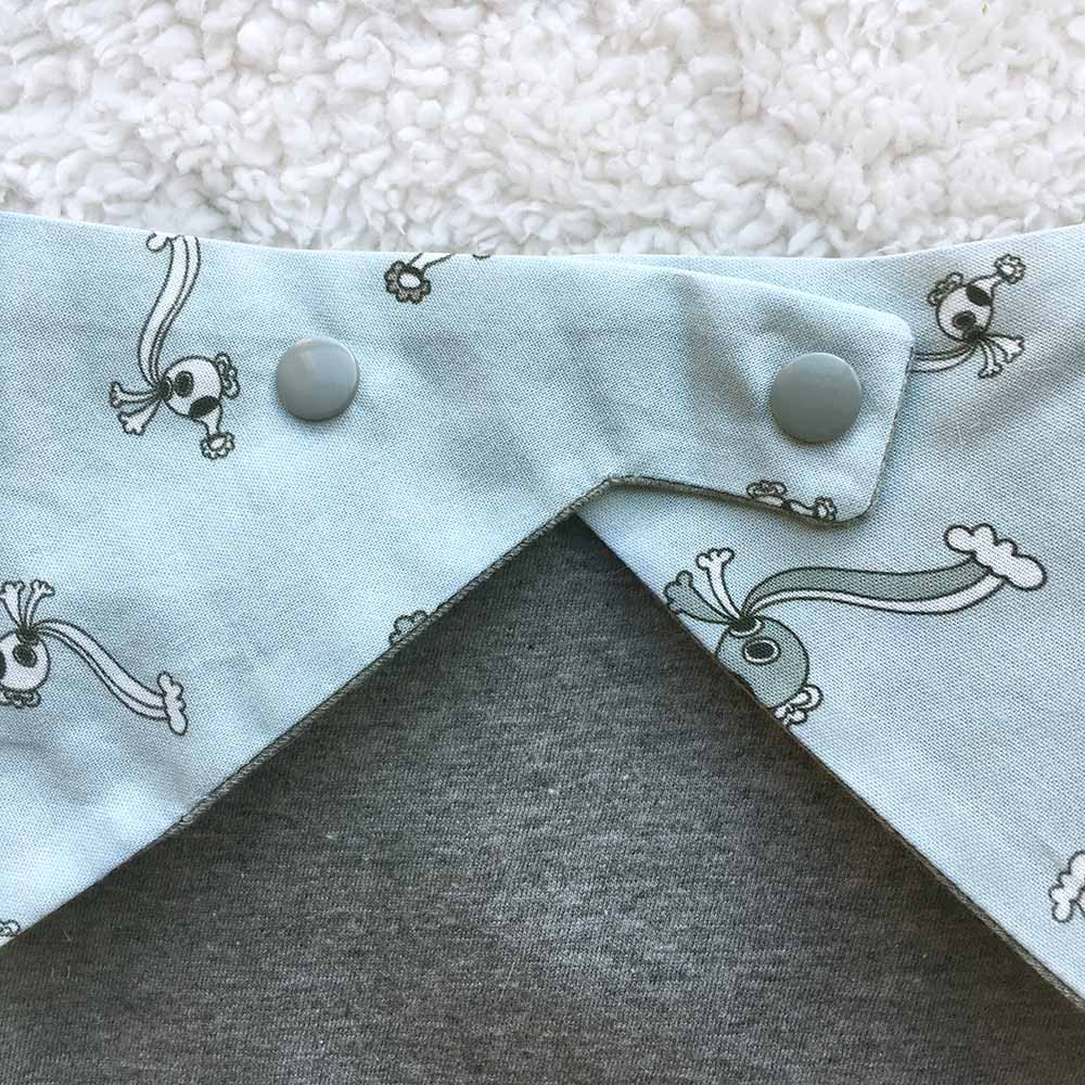 Rebecca Toddler Bandana. The MoMeMans™ by Monica Escobar Allen.