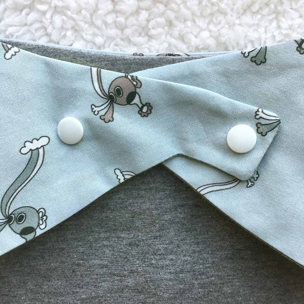 Rebecca Toddler Bandana. The MoMeMans™ by Monica Escobar Allen.