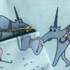 Ulysses Ulinsky Zipper Pouch for Back to PreK from the MoMeMans by Monica Escobar Allen