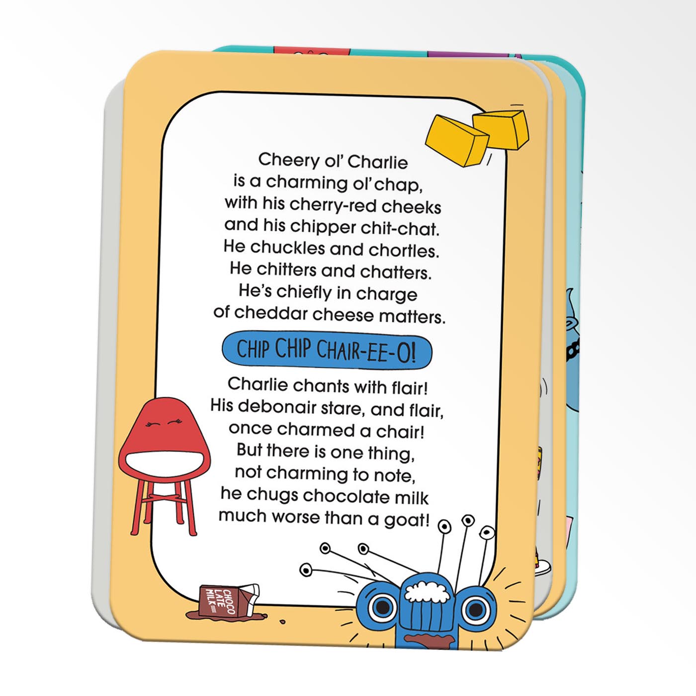 ZYX Project Alphabet Cards. An unconventional, sometimes lyrical, weird, whimsical, and alliteration-al series of Alphabetical Characters + Events by Monica Escobar Allen | themomemans.com