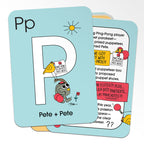 ZYX Project Alphabet Cards. An unconventional, sometimes lyrical, weird, whimsical, and alliteration-al series of Alphabetical Characters + Events by Monica Escobar Allen | themomemans.com