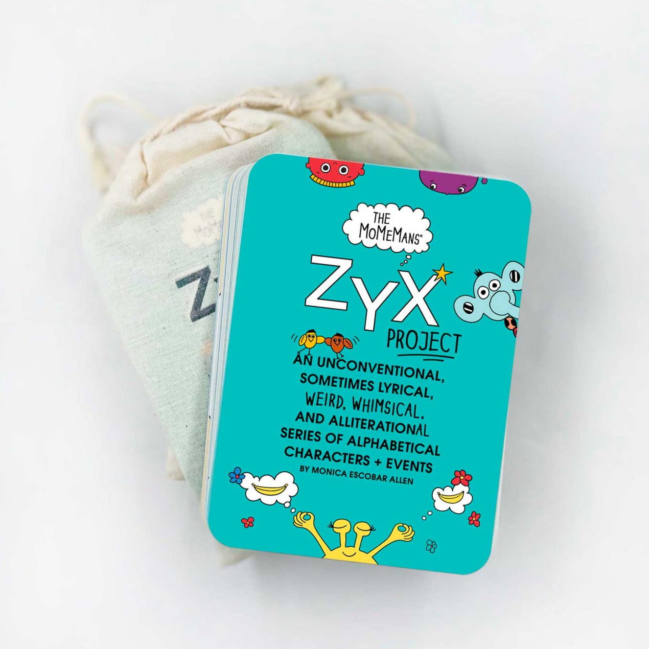 ZYX Project Alphabet Cards | themomemans.com by Monica Escobar Allen
