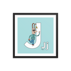 The Letter J. The MoMeMans® by Monica Escobar AlleThe MoMeMans® Nursery and Kid's Room Letter J Print by Monica Escobar Allenn. For all the jokesters with names that start with J.