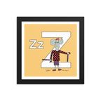The Letter Z from The MoMeMans® by Monica Escobar Allen