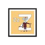 The Letter Z from The MoMeMans® by Monica Escobar Allen
