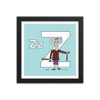 The Letter Z from The MoMeMans® by Monica Escobar Allen