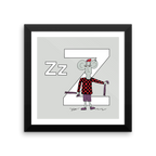 The Letter Z from The MoMeMans™ by Monica Escobar Allen