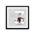 The Letter Z from The MoMeMans™ by Monica Escobar Allen