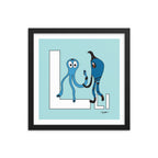 The MoMeMans™ The Letter L Print by Monica Escobar Allen