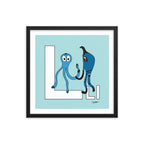The MoMeMans™ The Letter L Print by Monica Escobar Allen
